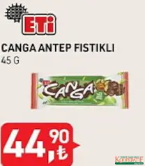ETİ CANGA ANTEP FISTIKLI 45 G ETİ CANGA ANTEP FISTIKLI 45 G